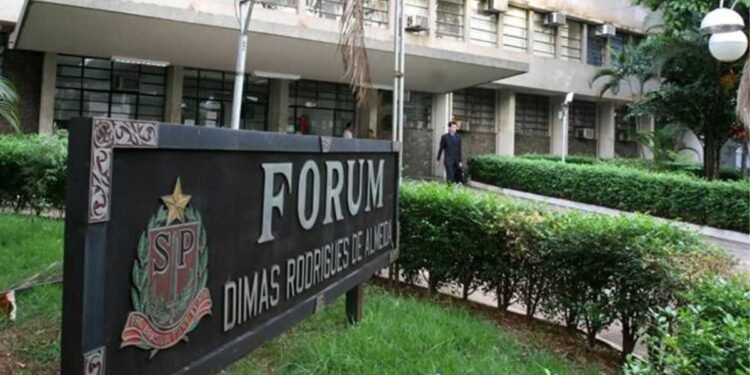 Fórum de São José do Rio Preto durante julgamento de caso de homicídio ocorrido em Bady Bassitt.