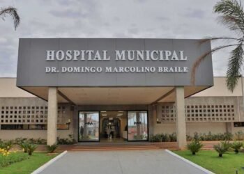 Fachada do Hospital Municipal Dr. Domingo Marcolino Braile, em Rio Preto, após conquistar a certificação ONA Nível 2.
