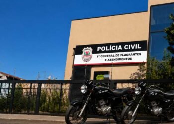 Motos adulteradas apreendidas pela Polícia Militar em Rio Preto
