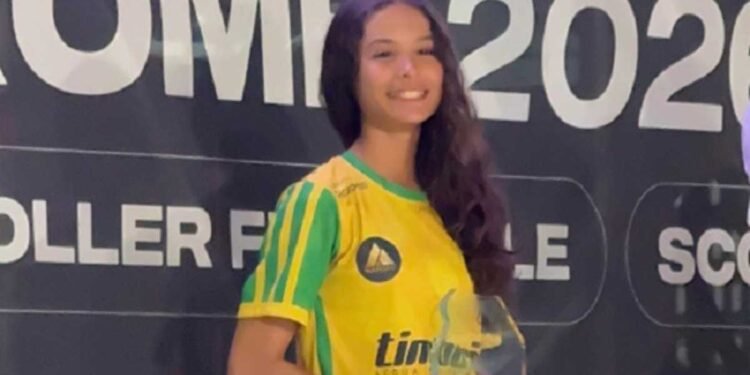 Rio-pretense é vice-campeã em Mundial de Patins na Itália