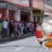 Almoço especial inspirado na culinária portuguesa servido no Bom Prato de Rio Preto durante programação temática da Copa do Mundo.