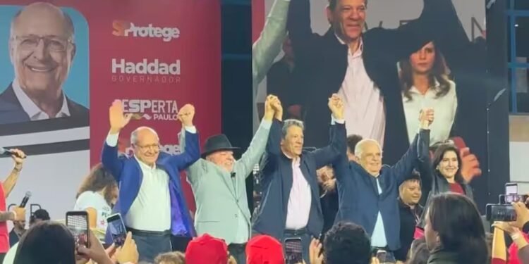 Convenção do PT reúne Lula, Haddad, Alckmin e lideranças em São Paulo