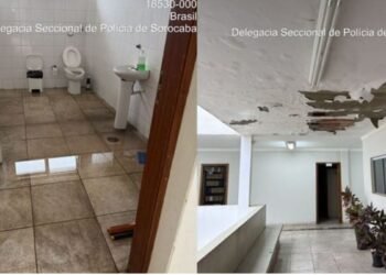 DELEGACIA DE TIETÊ É INTERDITADA POR RISCO DE DESABAMENTO APÓS TEMPORAL
