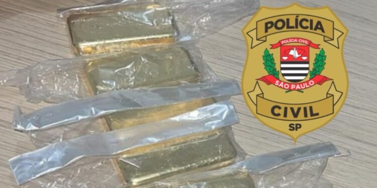 POLÍCIA CIVIL DESMASCARA FALSO ROUBO DE BARRAS DE OURO E PRENDE DOIS EM RIO PRETO