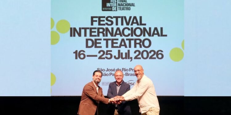 Espetáculo de abertura do FIT Rio Preto 2026 no Anfiteatro da Represa