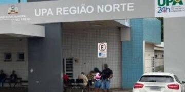 Homem quebra vidro de UPA após se revoltar com atendimento da esposa em Rio Preto