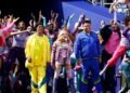 Madonna na final da Copa com Ronaldo e Ronaldinho