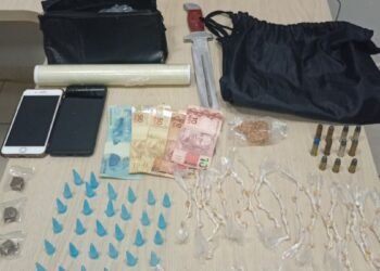 POLÍCIA MILITAR PRENDE INDIVIDUOS POR TRAFICO E POSSE ILEGAL DE MUNIÇÃO EM MIRASSOL