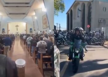 Rio Preto vive manhã histórica com celebração que une fé, amizade e paixão pelas duas rodas há 50 anos