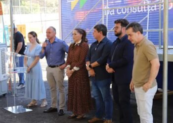 Unidade Móvel da Saúde da Mulher instalada no Centro Regional de Eventos realiza exames especializados para pacientes do SUS em São José do Rio Preto.