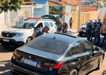 Perseguição policial após roubo de BMW mobiliza equipes em Monte Aprazível