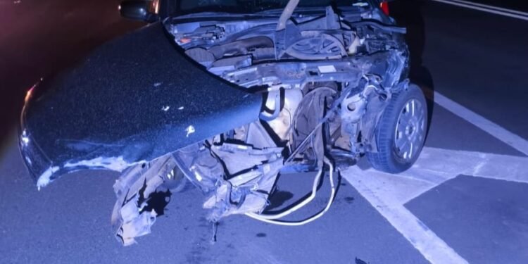ACIDENTE ENTRE DOIS VEÍCULOS DEIXA FERIDOS LEVES NA SP-310, EM NHANDEARA