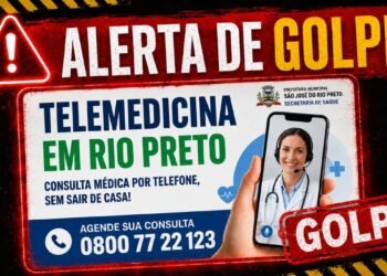 ALERTA DE GOLPE: TELEMEDICINA DA PREFEITURA DE RIO PRETO É GRATUITA