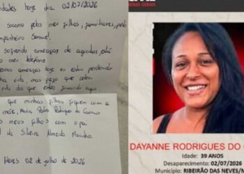 Imagem ilustrativa sobre o desaparecimento de Dayanne Rodrigues, ex-mulher do goleiro Bruno Fernandes, investigado pela Polícia Civil de Minas Gerais.