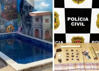 Polícia Civil fecha mansão do tráfico em Rio Preto durante operação da Dise.
