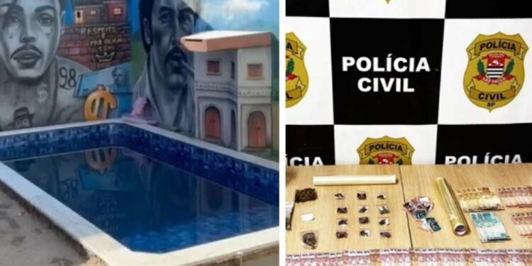 Polícia Civil fecha mansão do tráfico em Rio Preto durante operação da Dise.