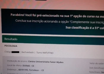 MEC DIVULGA RESULTADO
