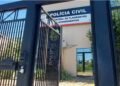 Viatura da Polícia Militar durante atendimento de ocorrência de sequestro-relâmpago em São José do Rio Preto.