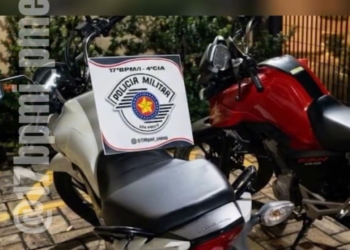 FURTO DE MOTO TERMINA COM PRISÃO E OUTRO VEÍCULO APREENDIDO EM RIO PRETO