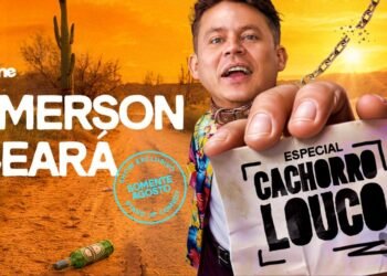 EMERSON CEARÁ TRAZ ESPETÁCULO “CACHORRO LOUCO” PARA RIO PRETO NESTE SÁBADO