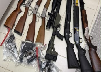 AGORA: PF apreende armas e munições durante operação em Rio Preto