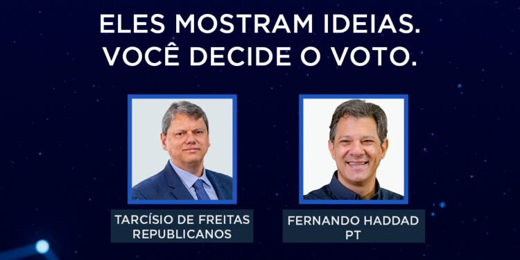 Primeiro debate entre Tarcísio e Haddad abre temporada de confrontos das eleições 2026 na Band