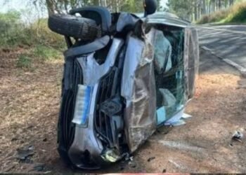 GRAVE ACIDENTE DEIXA CARROS DESTRUÍDOS NA JOÃO NEVES ENTRE CEDRAL E POTIRENDABA