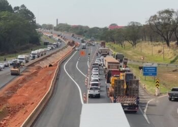 NOVA FASE DE OBRAS NA WASHINGTON LUÍS ALTERA TRÂNSITO NA REGIÃO DE RIO PRETO