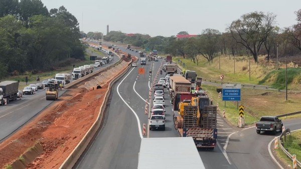NOVA FASE DE OBRAS NA WASHINGTON LUÍS ALTERA TRÂNSITO NA REGIÃO DE RIO PRETO