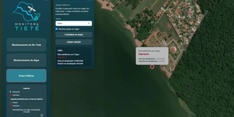 PRAIAS DE SALES E UBARANA SEGUEM IMPRÓPRIAS PARA BANHO; CETESB EXPLICA COMO É FEITA A ANÁLISE