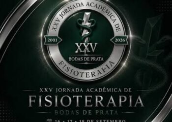 🚨 XXV JORNADA DA FISIOTERAPIA DA UNIP ACONTECE DE 16 A 18 DE SETEMBRO