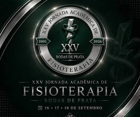 🚨 XXV JORNADA DA FISIOTERAPIA DA UNIP ACONTECE DE 16 A 18 DE SETEMBRO