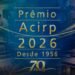 Prêmio Acirp valoriza empresas e empreendedores que movimentam a economia de Rio Preto